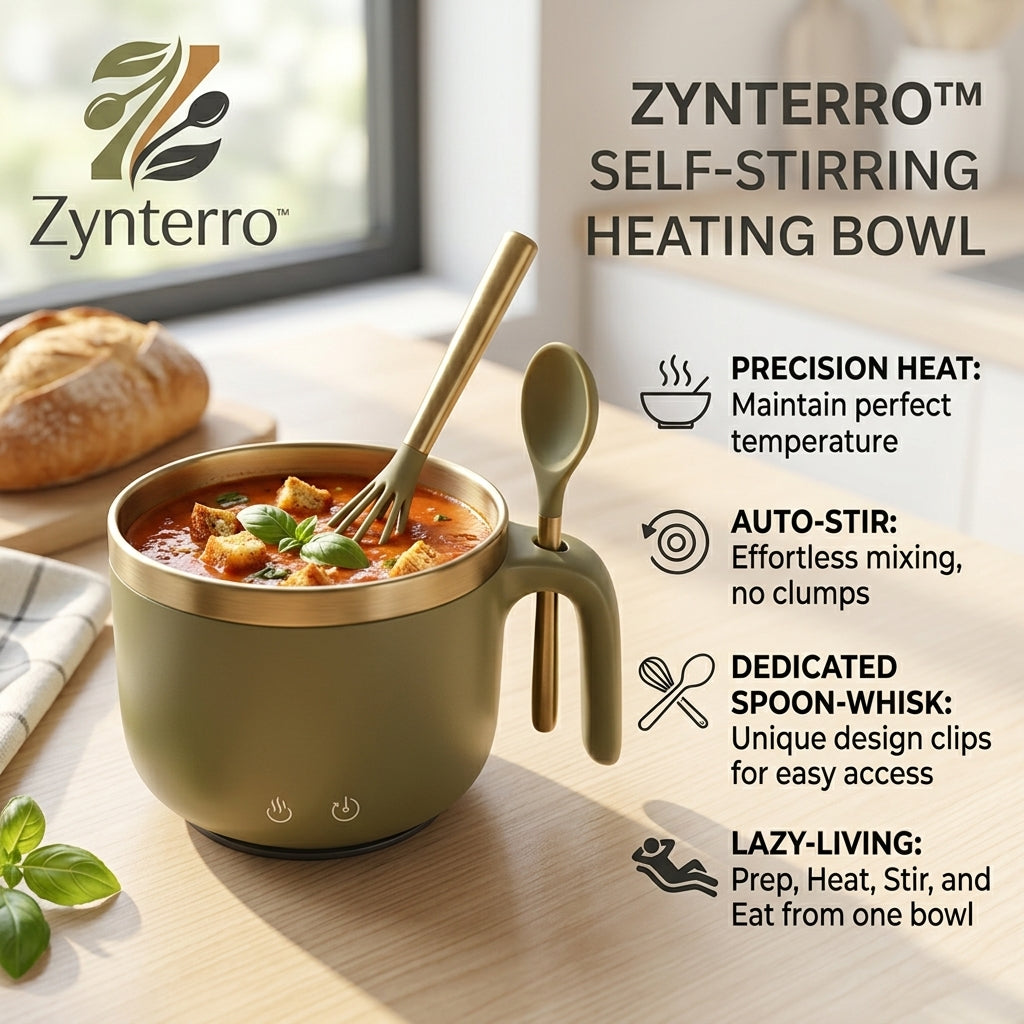 Zynterro™ Self-Stirring Heating Bowl